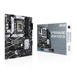 ASUS PRIME B760-PLUS D4 ATX Motherboard - LGA 1700, DDR4, PCIe 5.0 ASUS PRIME B760-PLUS D4 ATX Motherboard - LGA 1700, DDR4, PCIe 5.0